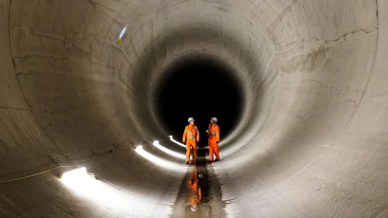 The Five Billion Pound Super Sewer backdrop
