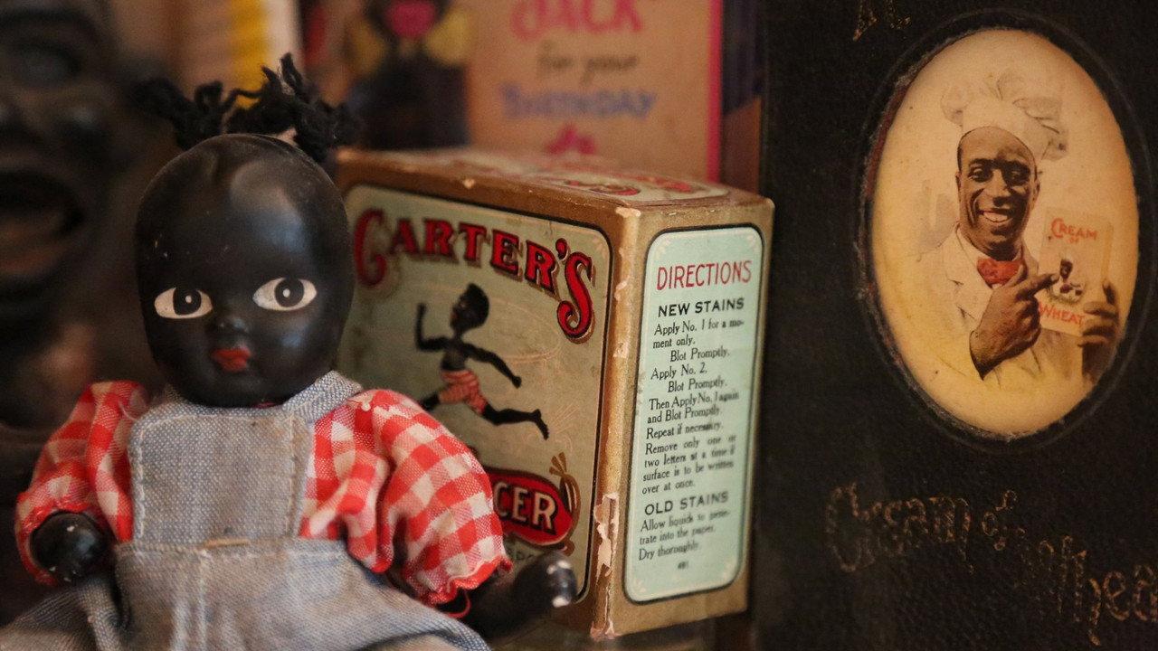 Black Memorabilia backdrop