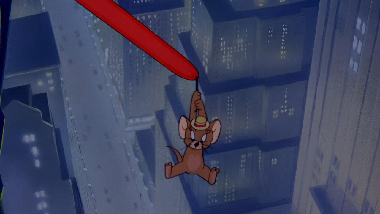 Mouse in Manhattan backdrop