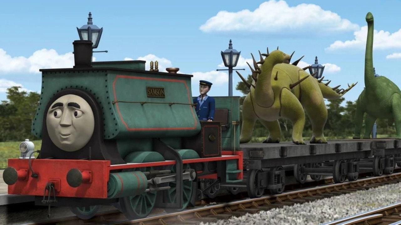 Thomas & Friends: Dinos and Discoveries backdrop