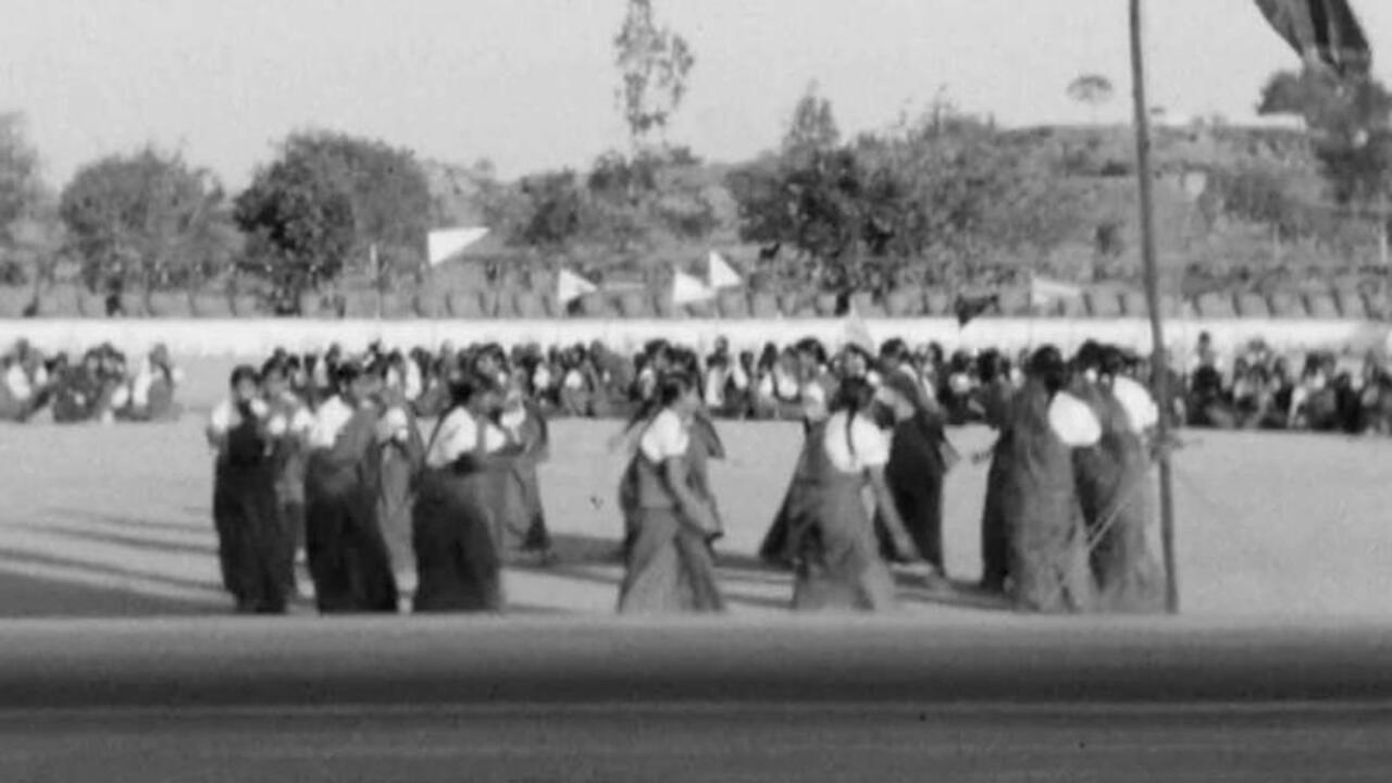 Chief Guide at Hyderabad Rally backdrop