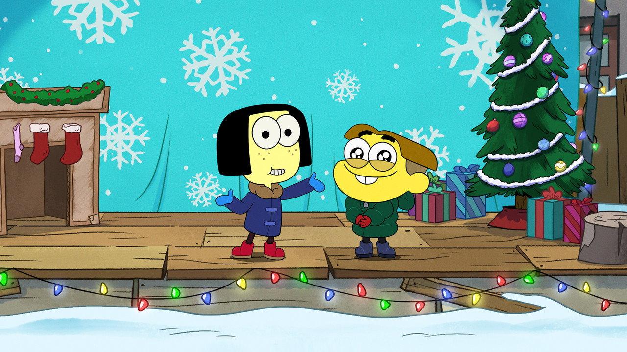 Shortsmas with Big City Greens backdrop