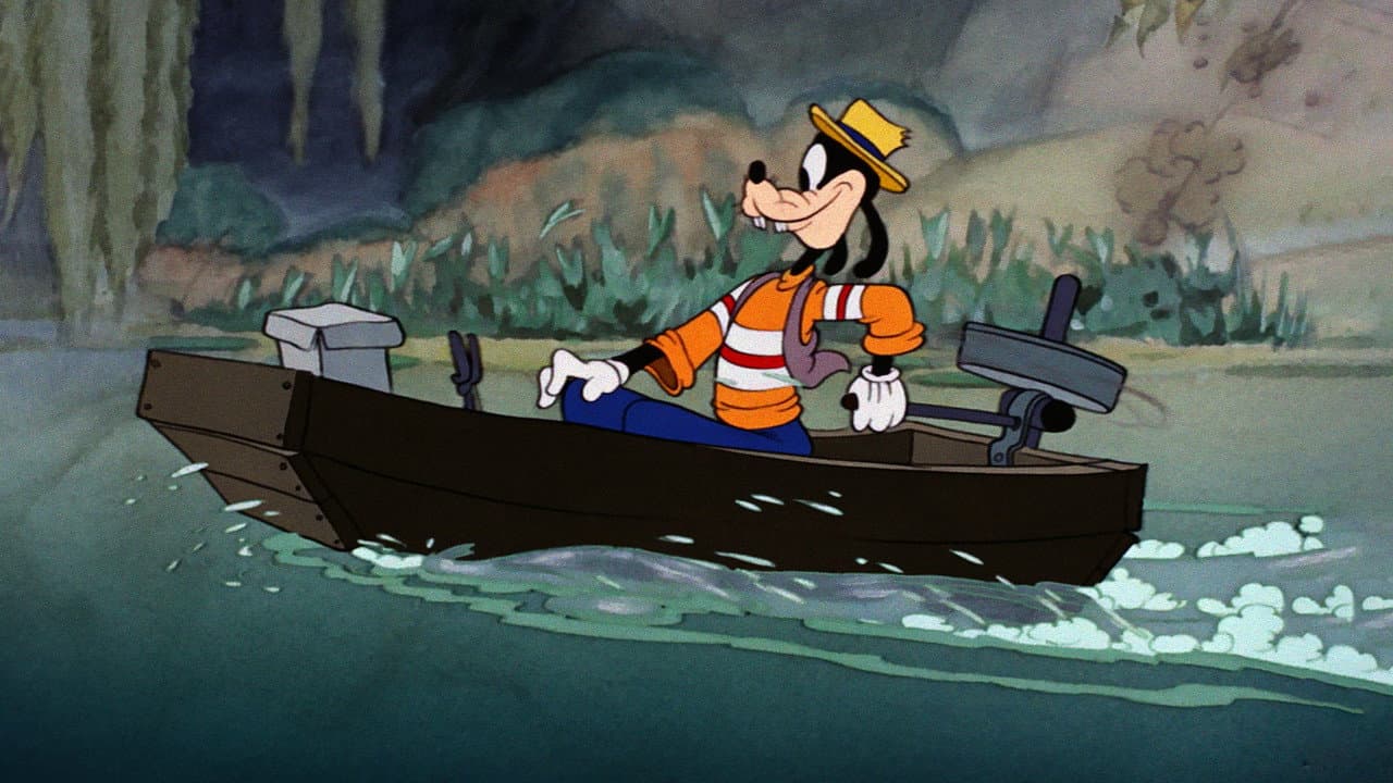 Goofy and Wilbur backdrop