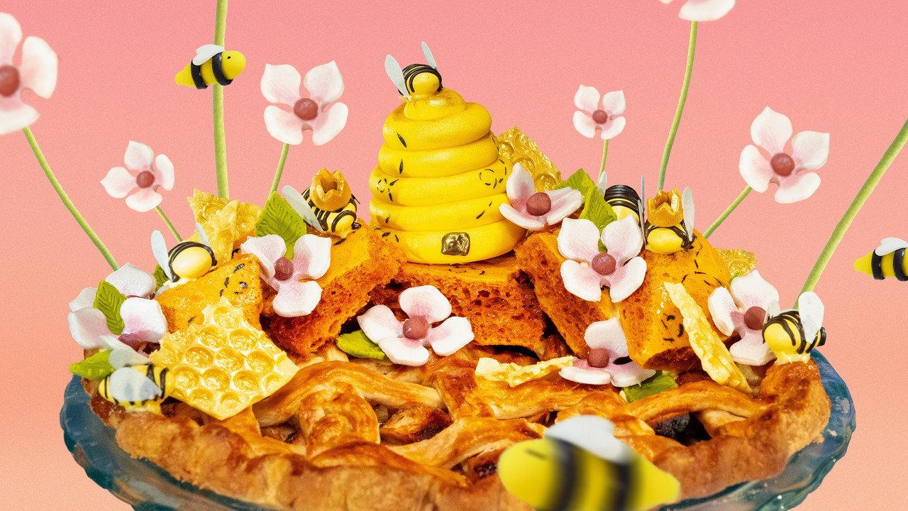 Spring Baking Championship backdrop