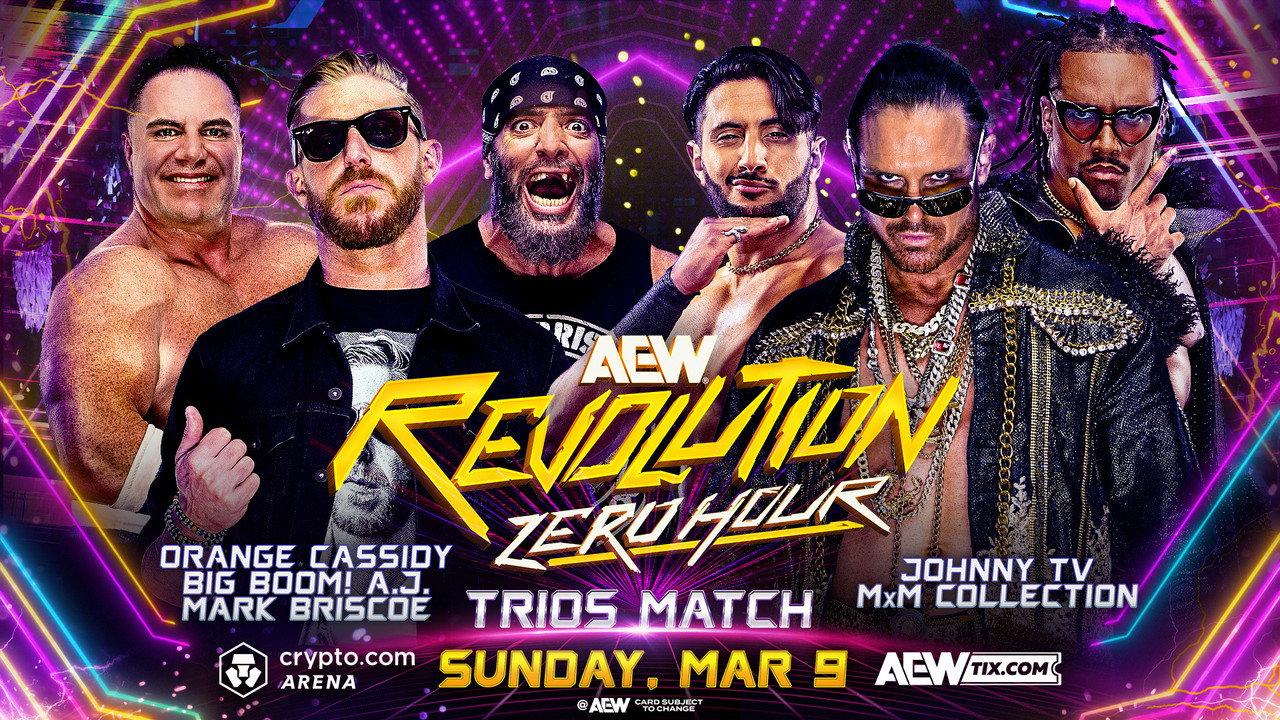AEW Revolution 2025: Zero Hour backdrop