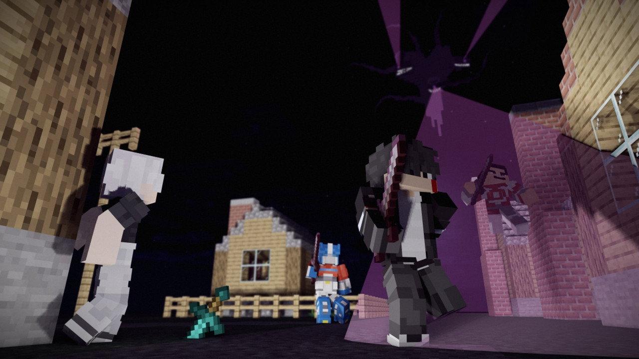 Panas vs. Wither Storm backdrop