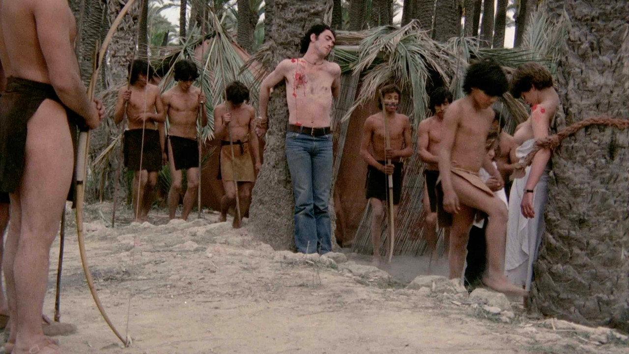 Cannibal Terror backdrop