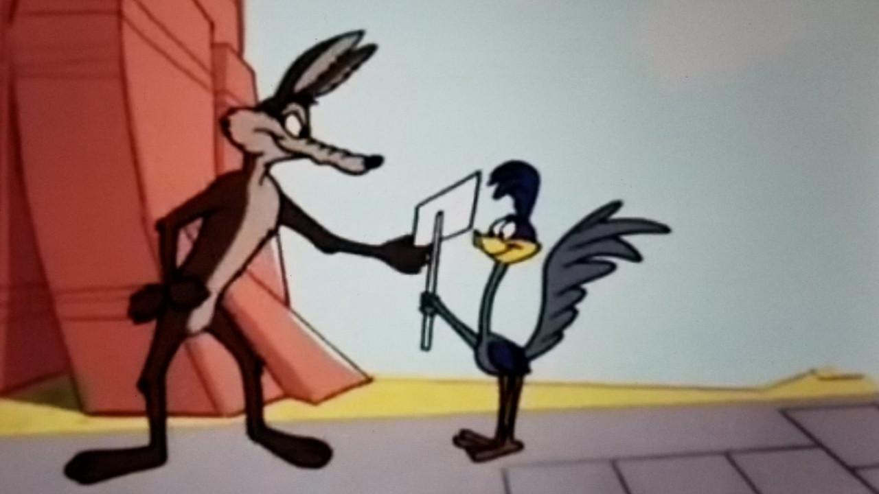 Run, Run, Sweet Road Runner backdrop