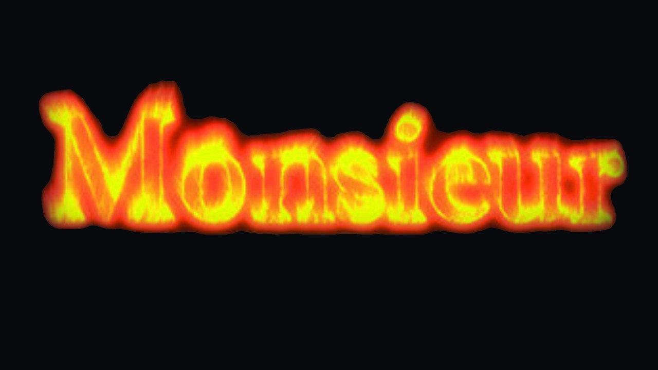 Monsieur backdrop