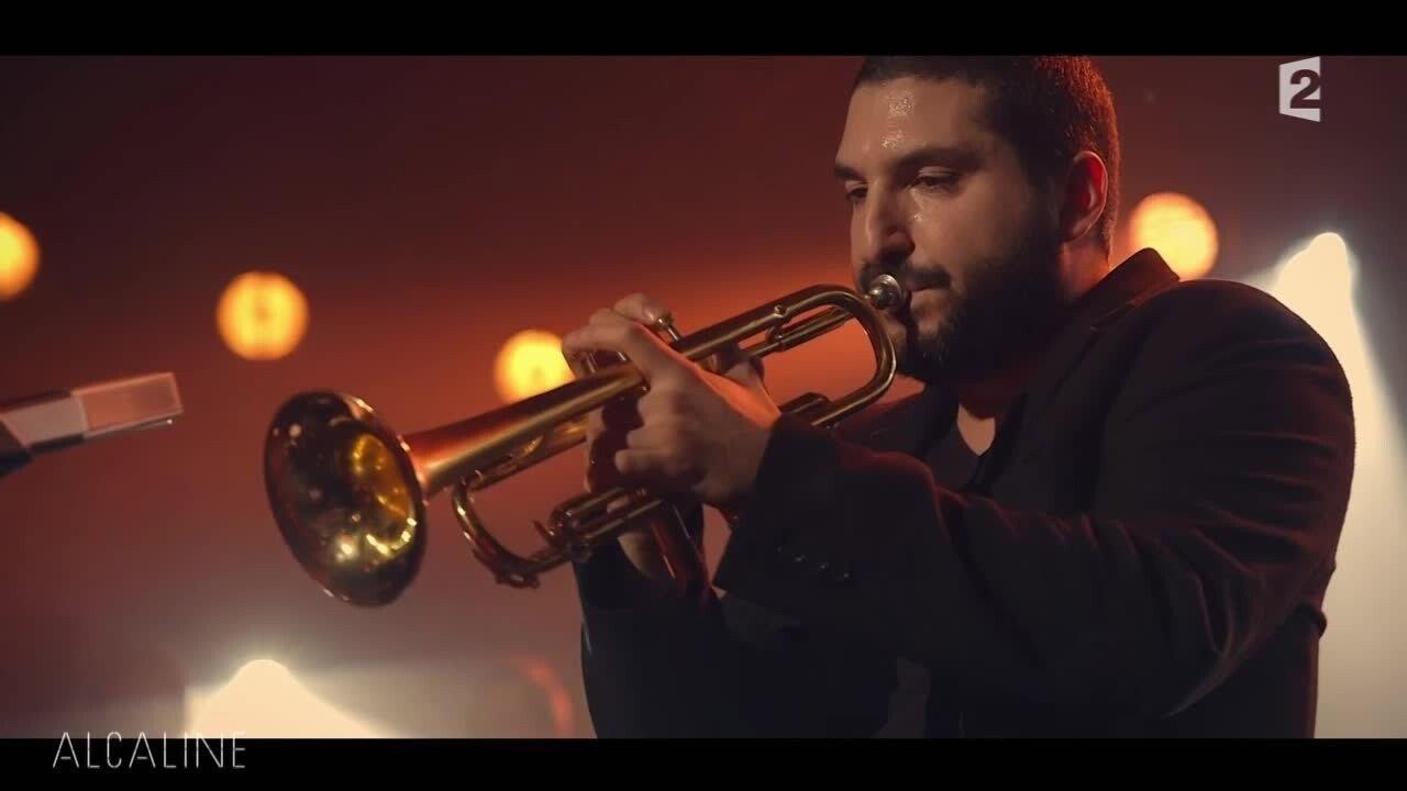 Ibrahim Maalouf - Alcaline le Concert backdrop