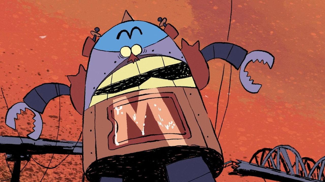Muscle Man in: Metal Mayhem backdrop