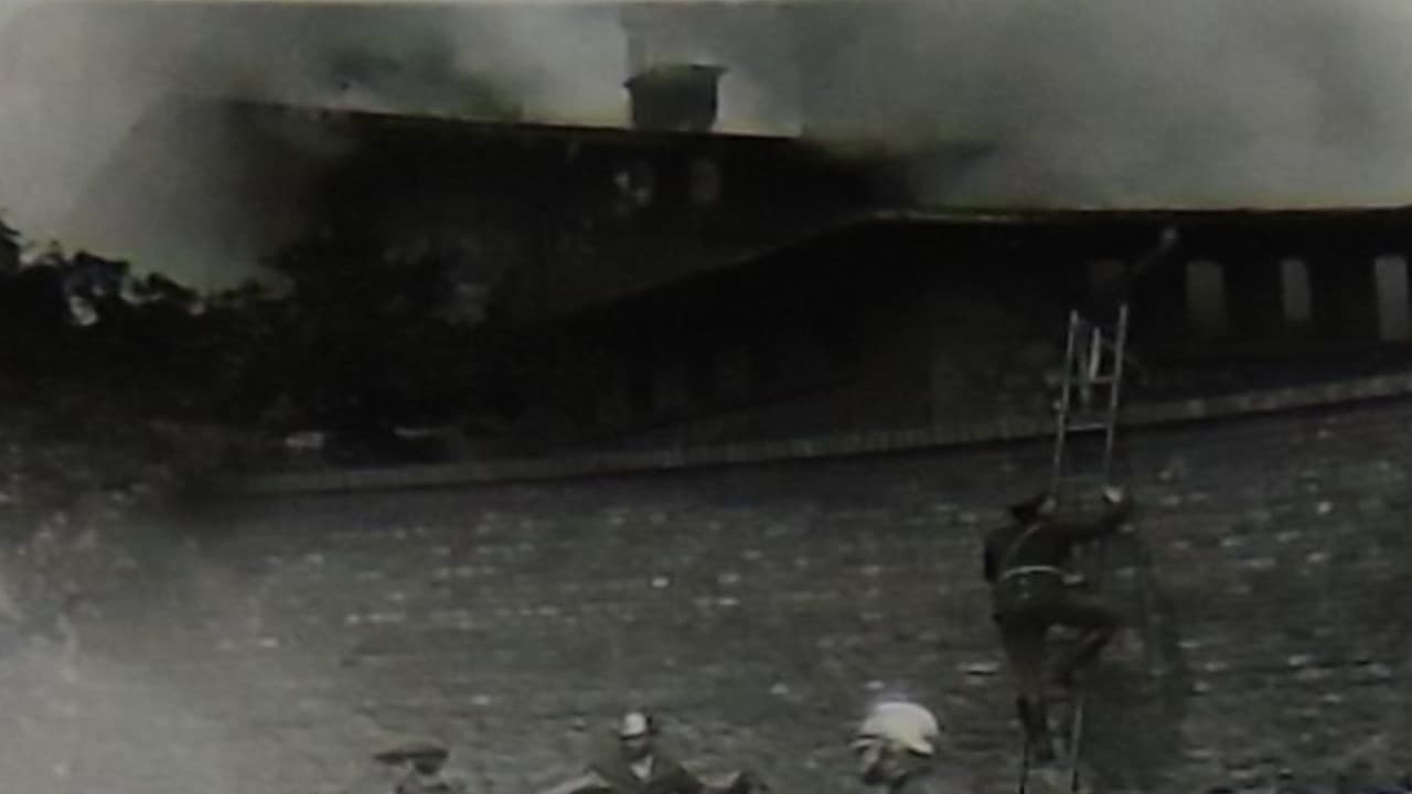 The Fire of the Match Factory backdrop