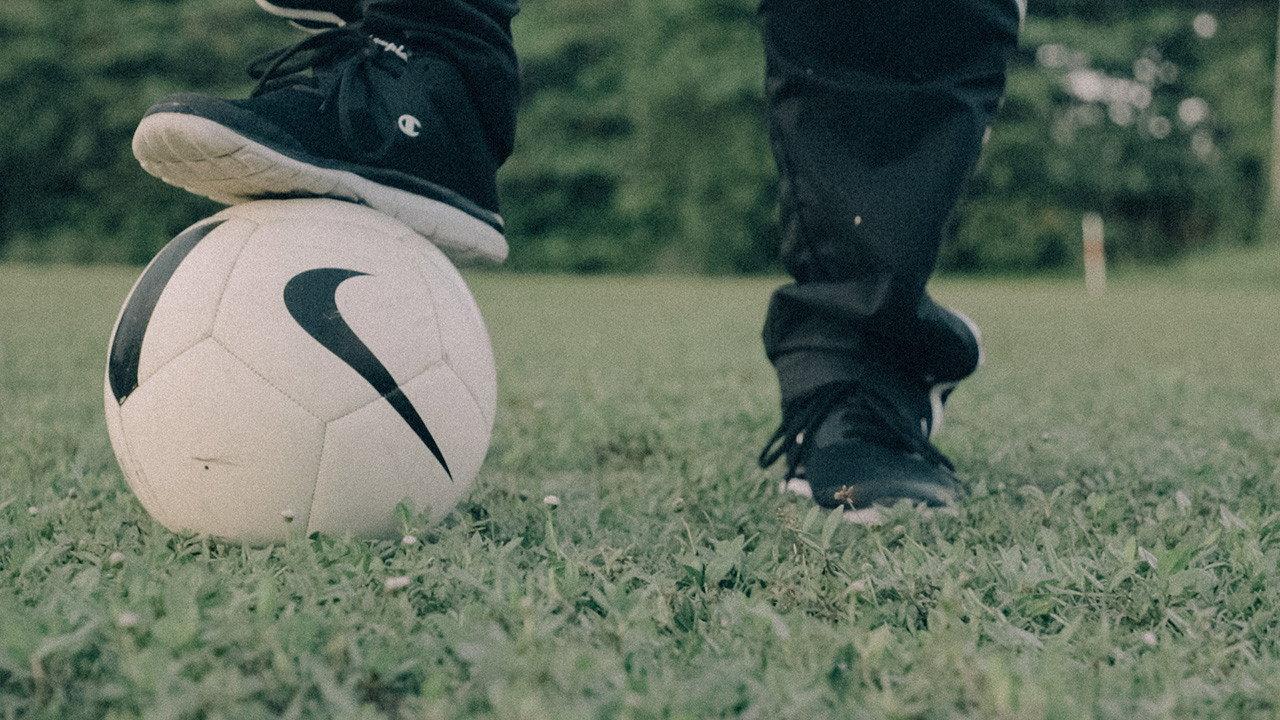 Cayman Islands Grassroots Football. William Humphreys: Sports Portrait backdrop