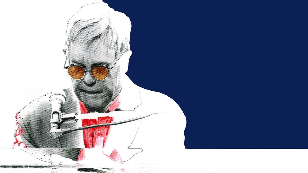Elton John - Diamonds 2025 backdrop