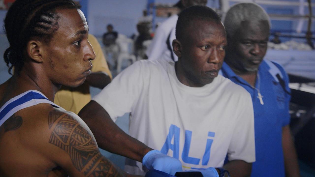 Boxing Libreville backdrop