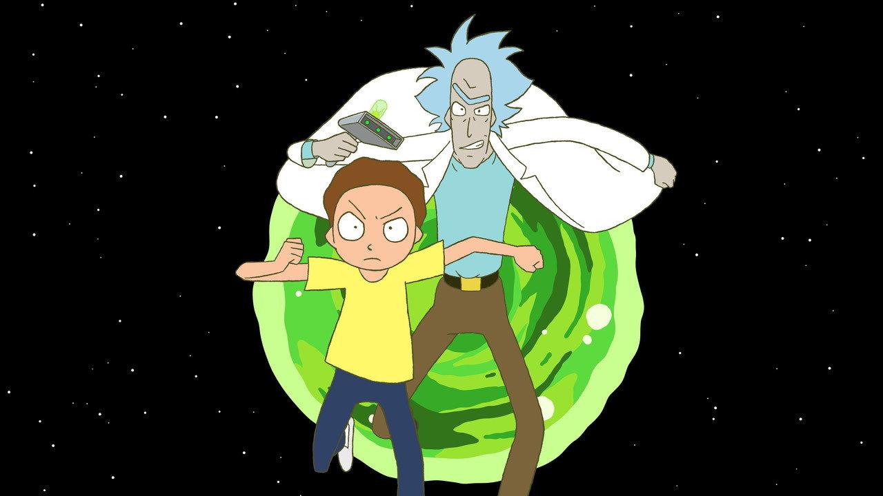 Rick and Morty: The Anime backdrop