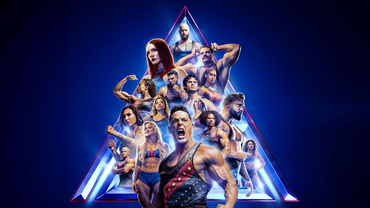 American Gladiators backdrop