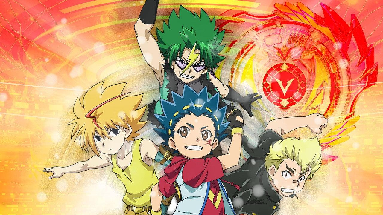 Beyblade Burst backdrop