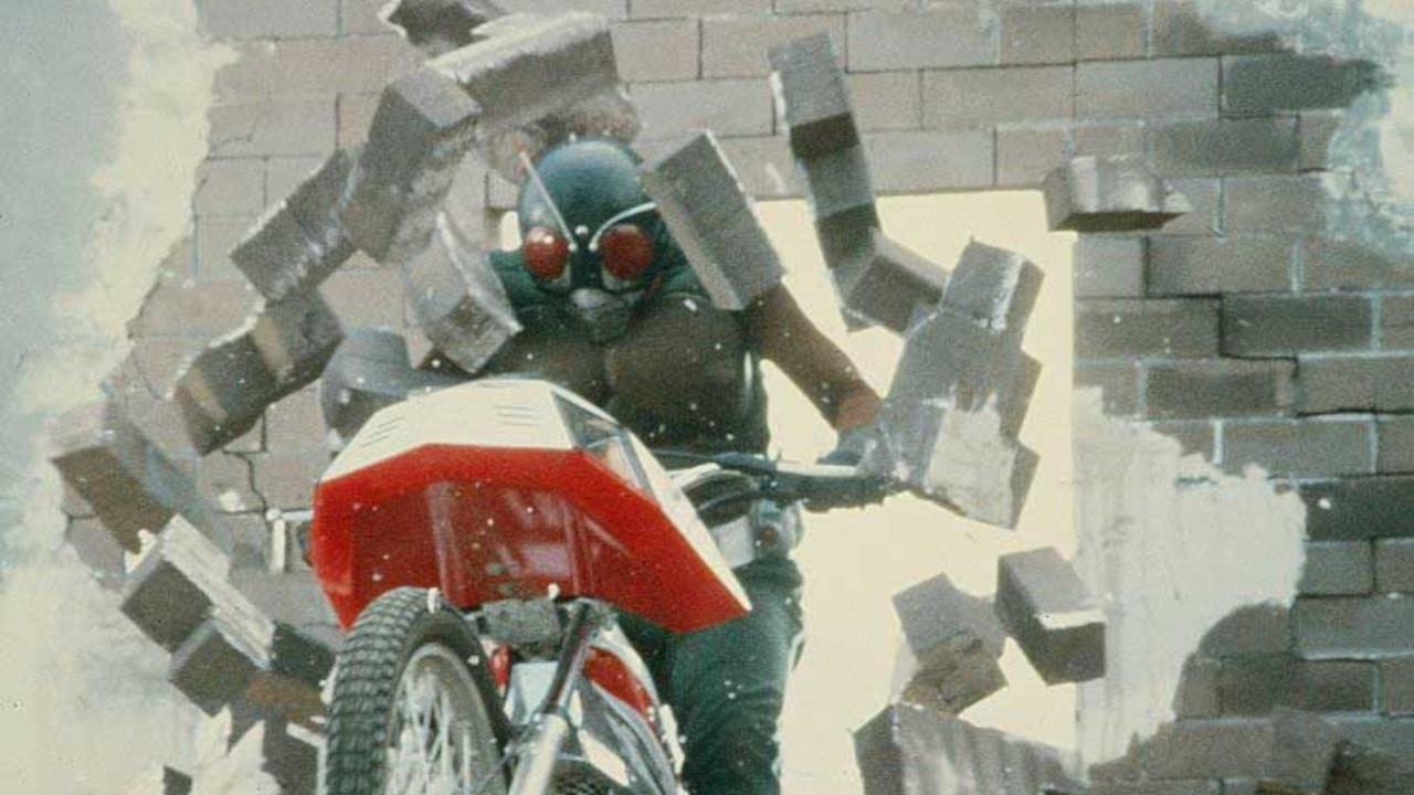 Kamen Rider Skyrider backdrop