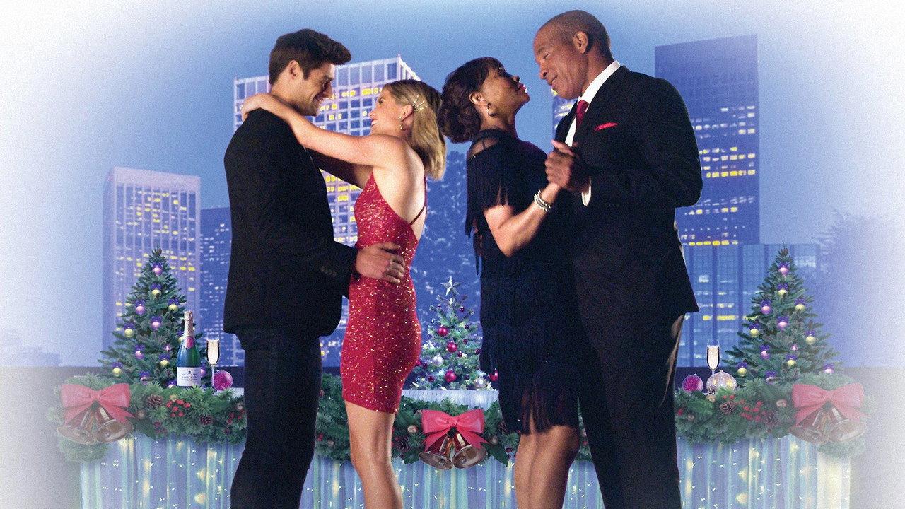 Christmas Matchmakers backdrop
