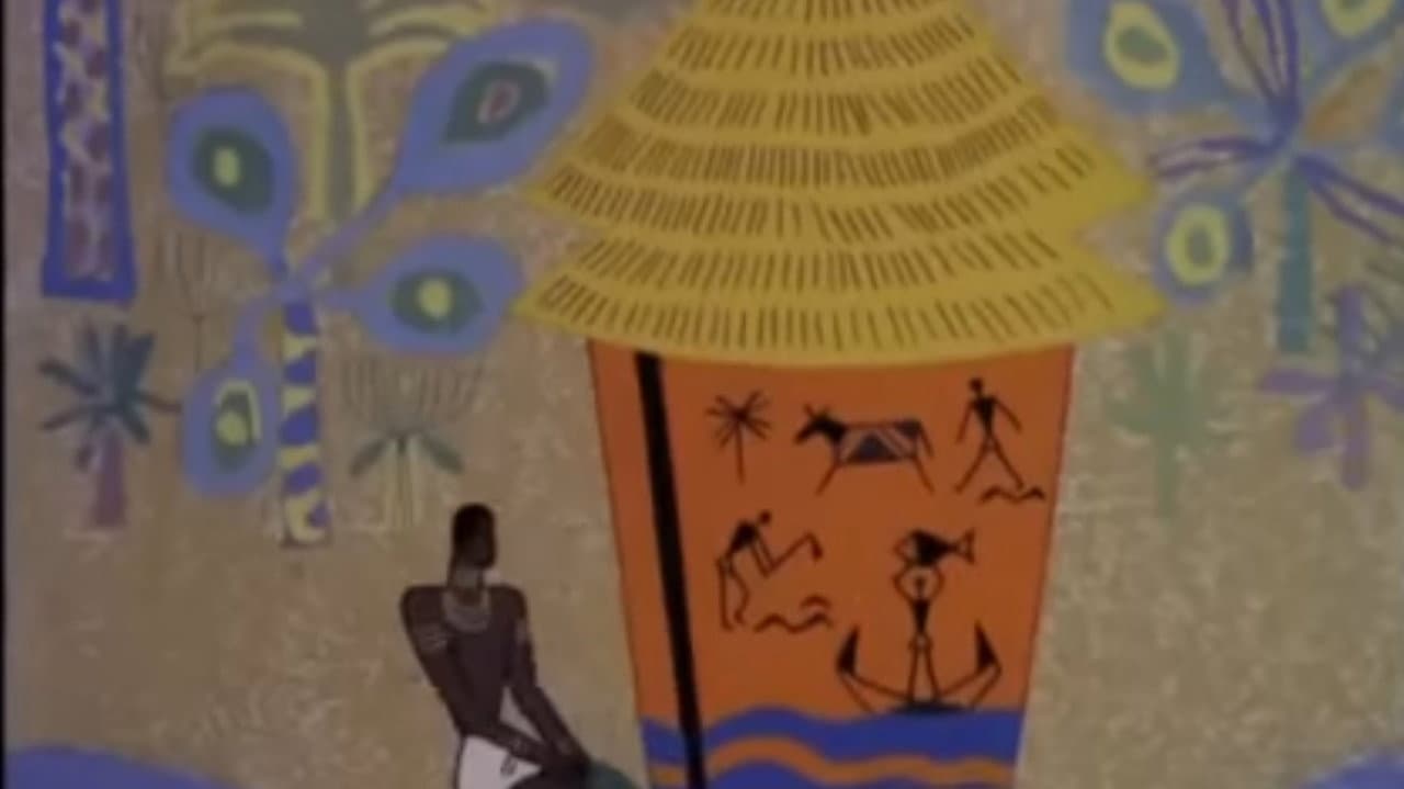 The African Tale backdrop