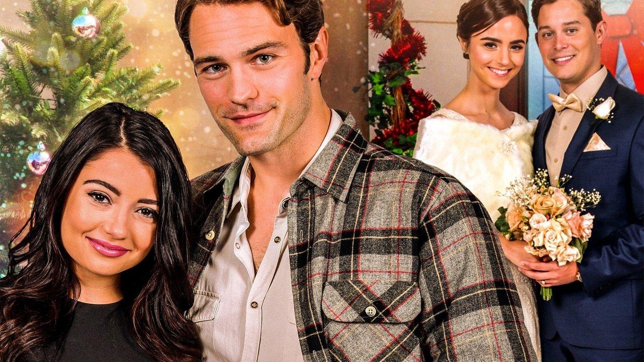 A Wedding for Christmas backdrop