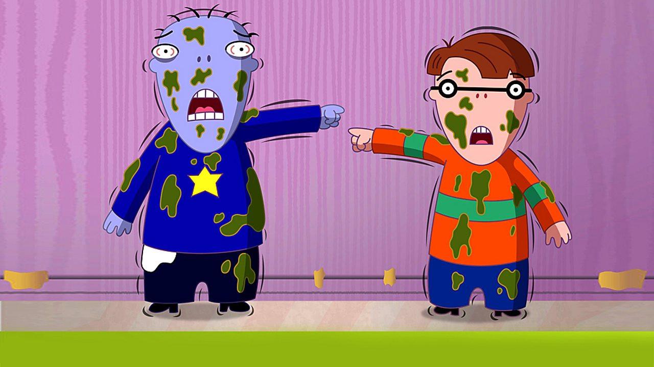 The Cramp Twins backdrop