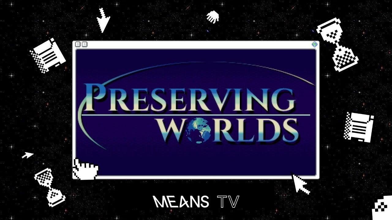 Preserving Worlds backdrop