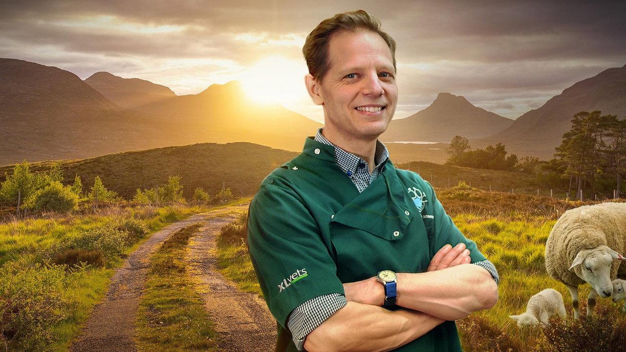 The Highland Vet backdrop