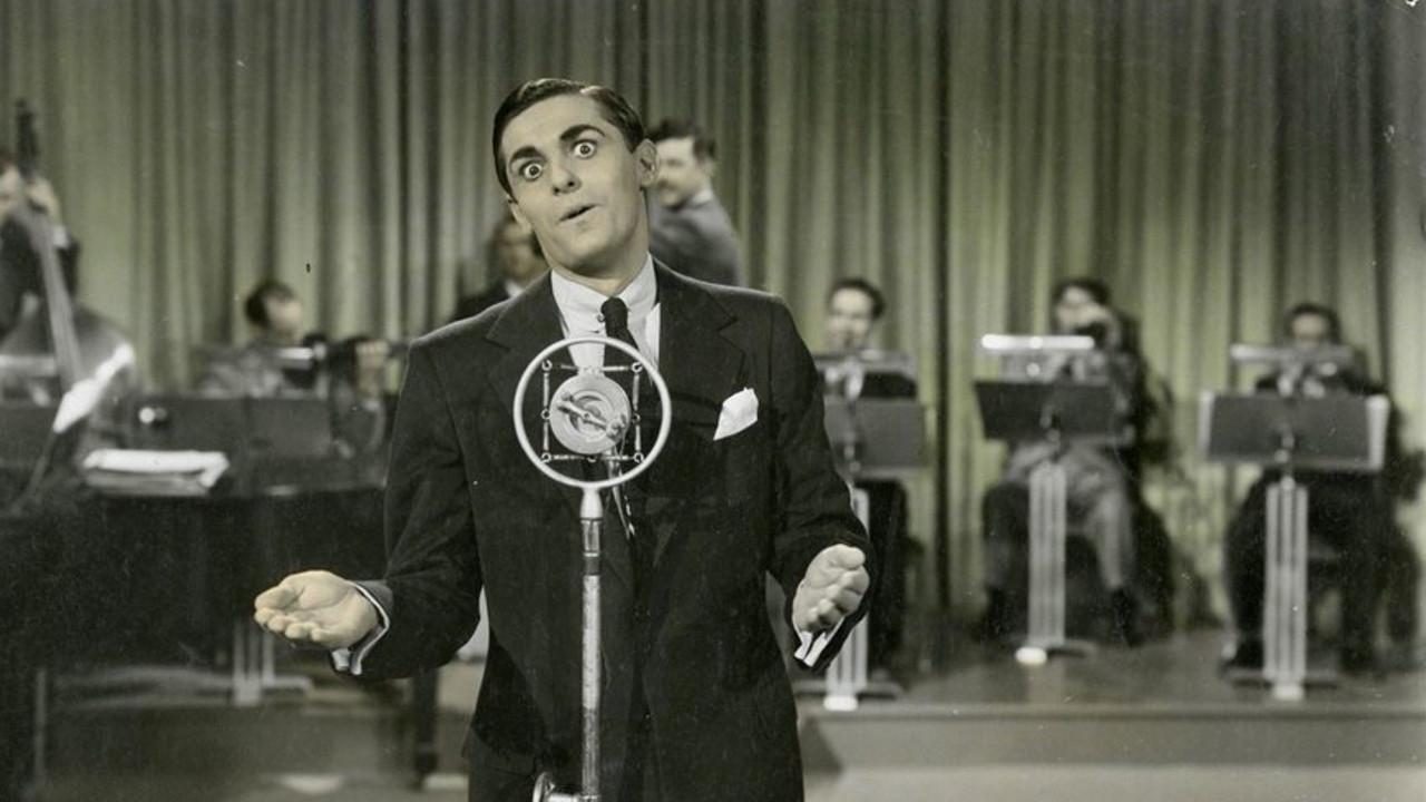 The Eddie Cantor Story backdrop