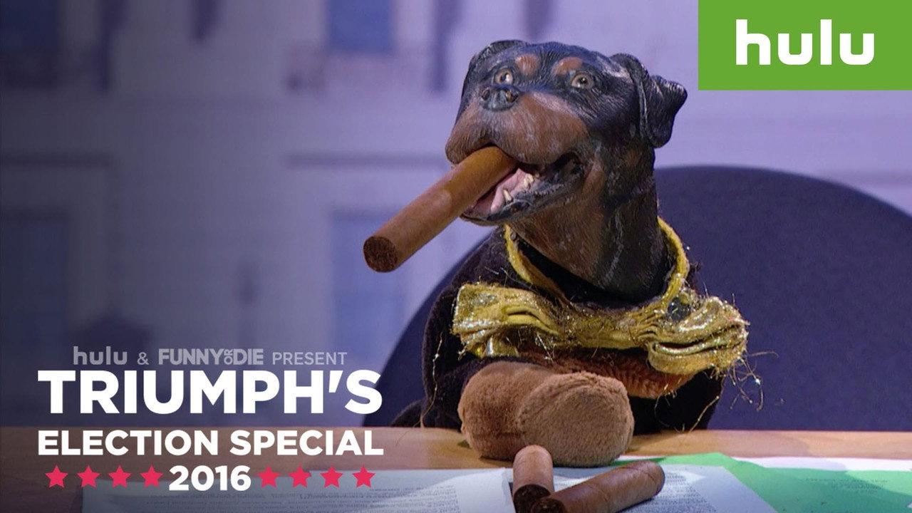 Triumph's Election Special 2016 backdrop