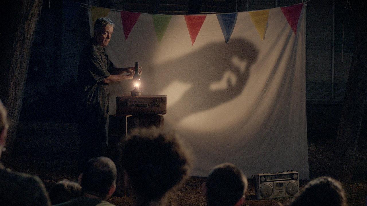 Shadow Puppets backdrop