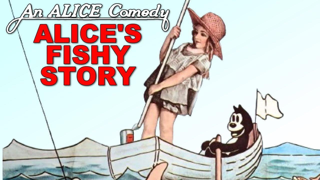 Alice's Fishy Story backdrop