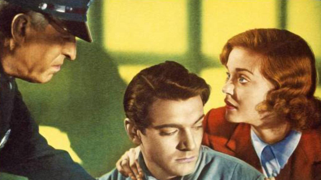 The Man in Blue backdrop