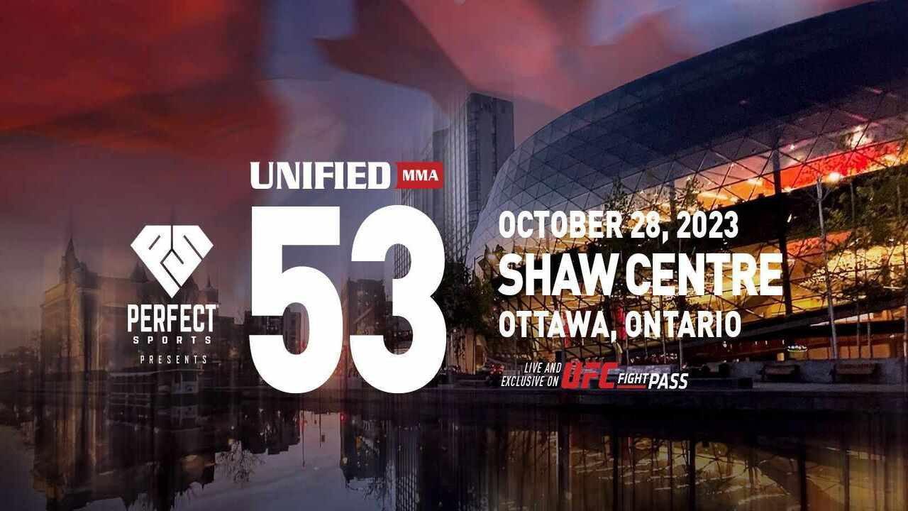 Unified MMA 53 backdrop
