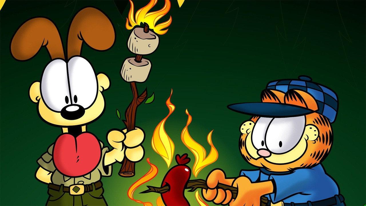 Garfield in the Rough backdrop