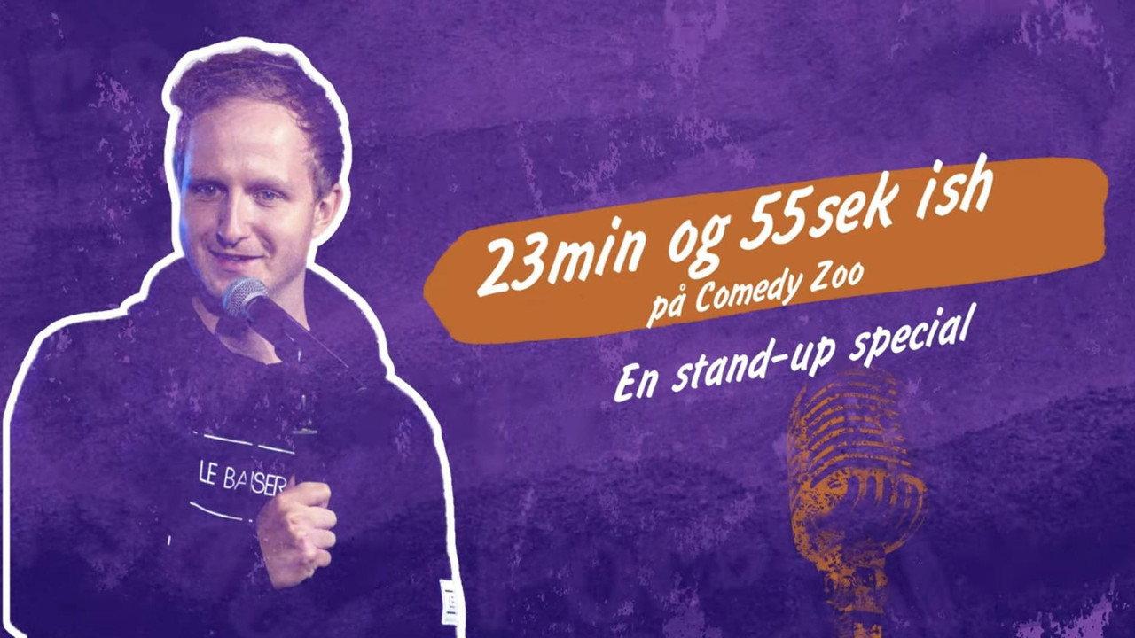 Kasper Porsdal - 23 minutter og 55 sekunder ish på Comedy Zoo backdrop