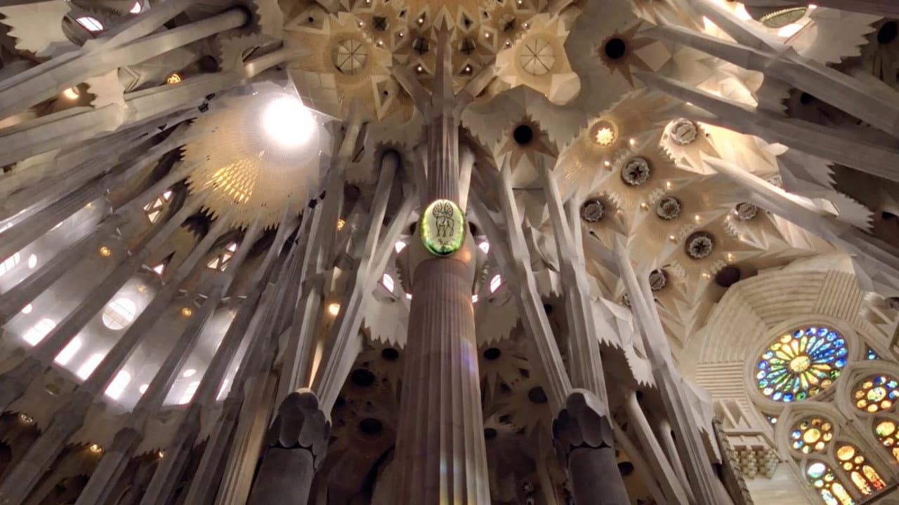 Sagrada Familia - Gaudi's challenge backdrop
