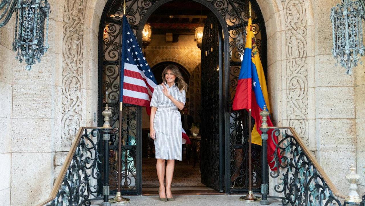 Looking for Melania Trump backdrop
