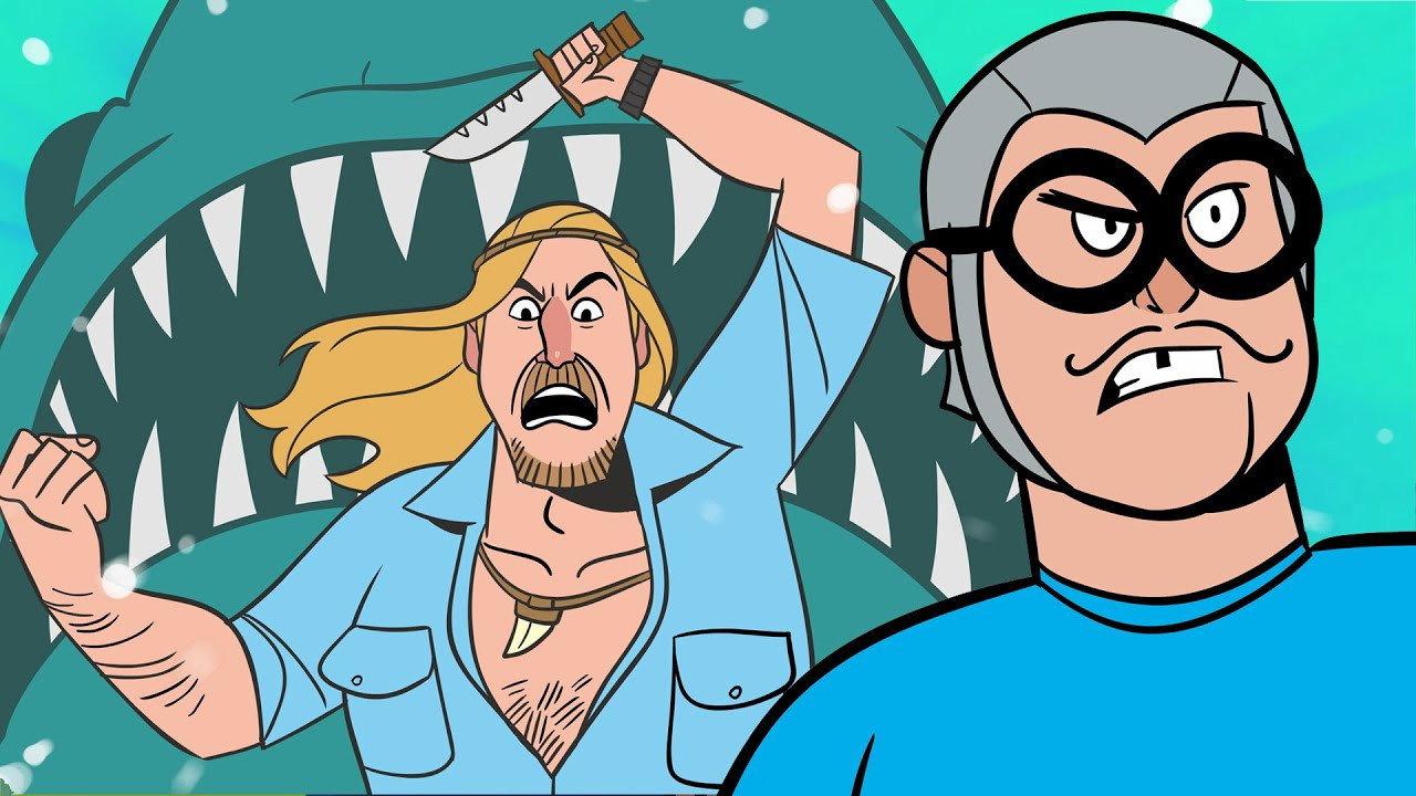 The Aquabats! RadVentures! backdrop