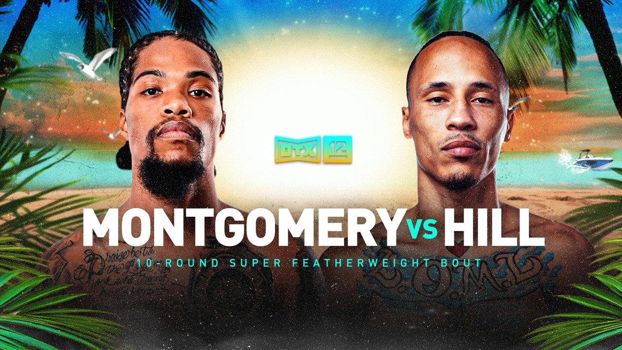 Maliek Montgomery vs. Jeremy Hill backdrop
