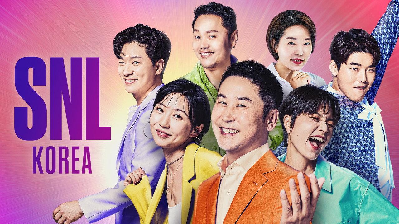 SNL Korea backdrop