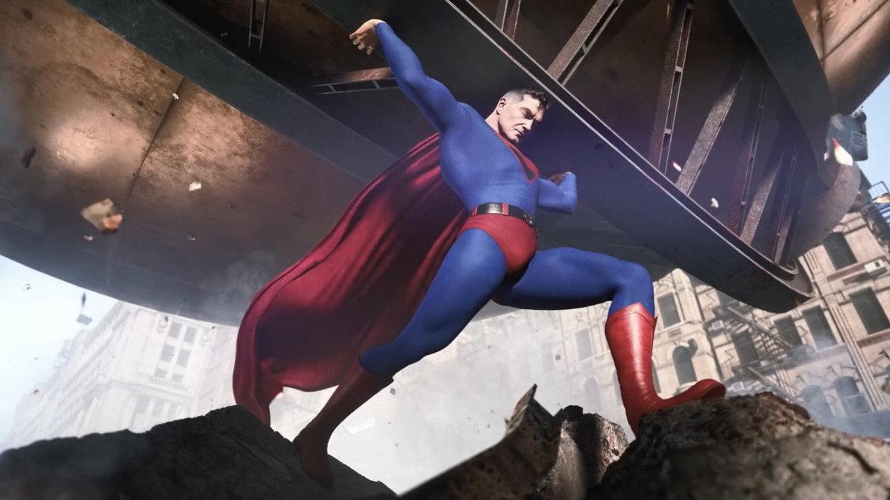 Superman Awakens backdrop