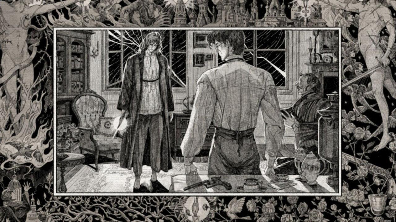 The Brothers Karamazov backdrop