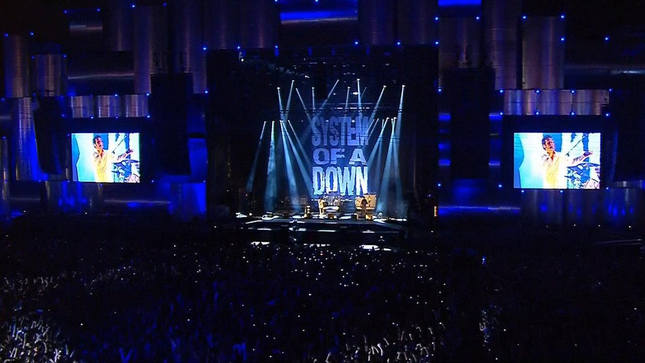 System of a Down - Rock in Rio backdrop