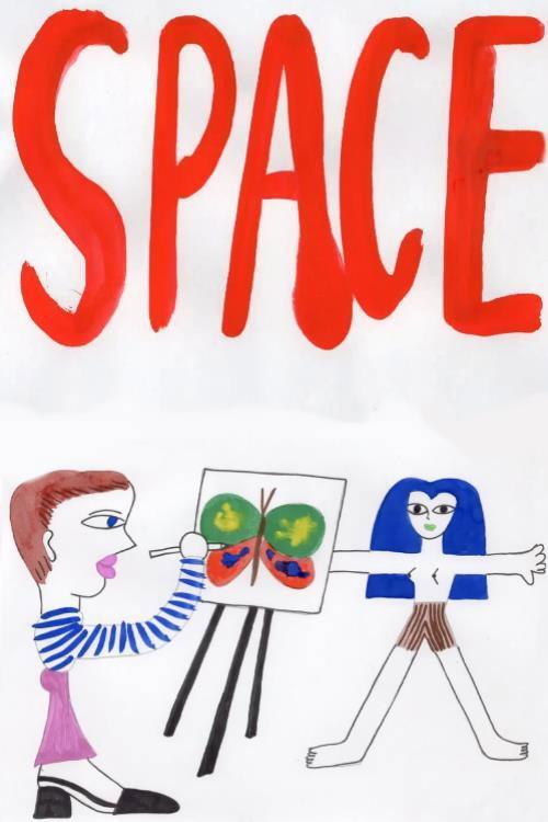 Space backdrop