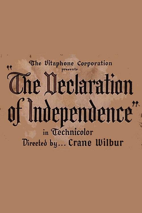 The Declaration of Independence backdrop