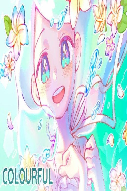 Colourful backdrop
