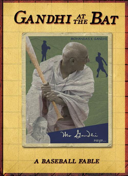 Gandhi at the Bat backdrop