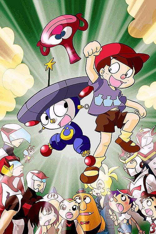 Wonderful Tatsunoko Land backdrop
